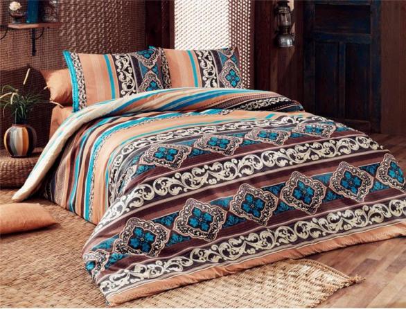 Комплект постельного белья Majoli Adriana Ranforce