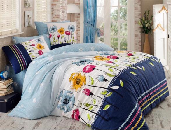 Комплект постельного белья Majoli Amanda Ranforce