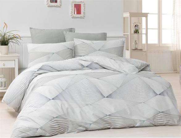 Комплект постельного белья Majoli Break Brown Ranforce