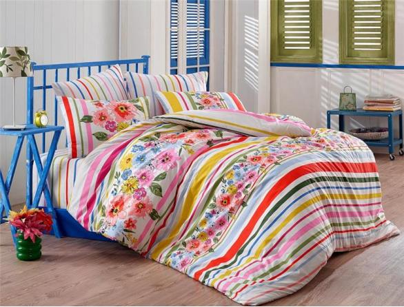 Комплект постельного белья Majoli Carolin Ranforce