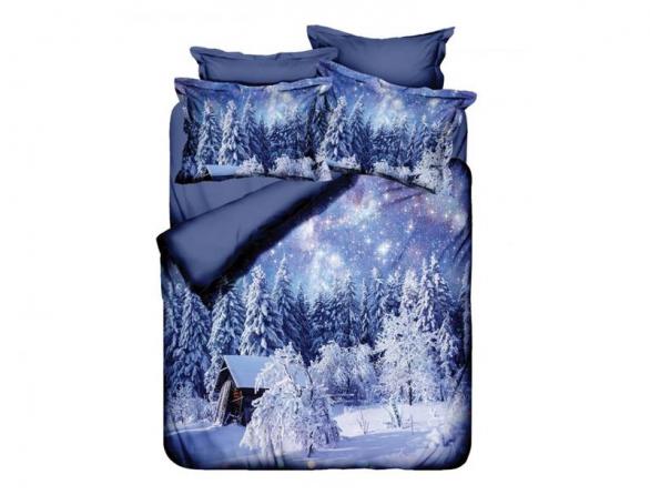 Комплект постельного белья Majoli Charlet 3D, сатин