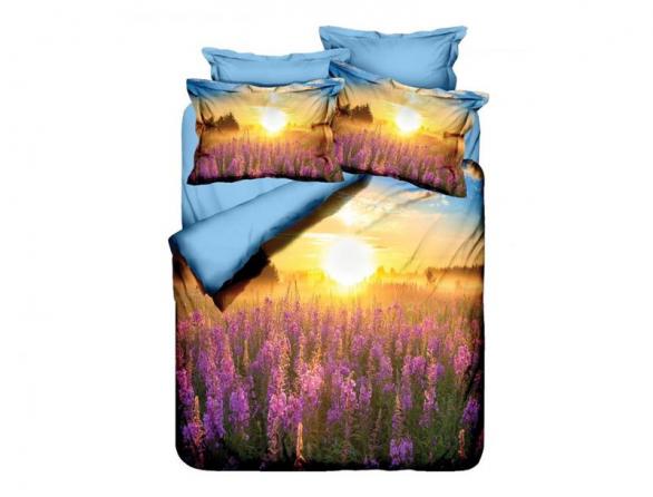 Комплект постельного белья Majoli Dus Tarlas 3D, сатин