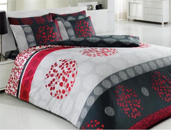Комплект постельного белья Majoli Elmas Ranforce
