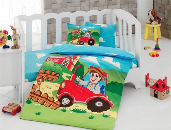 Комплект постельного белья Majoli Farm Bebek