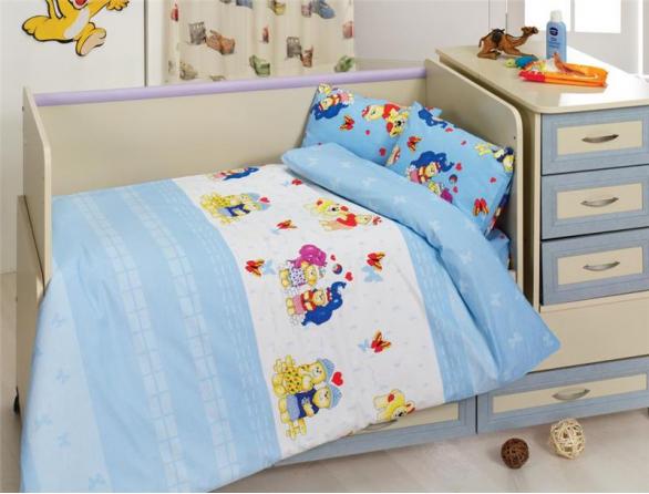 Комплект постельного белья Majoli Happy Bebek