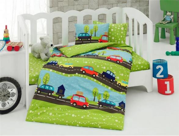 Комплект постельного белья Majoli Journey Bebek