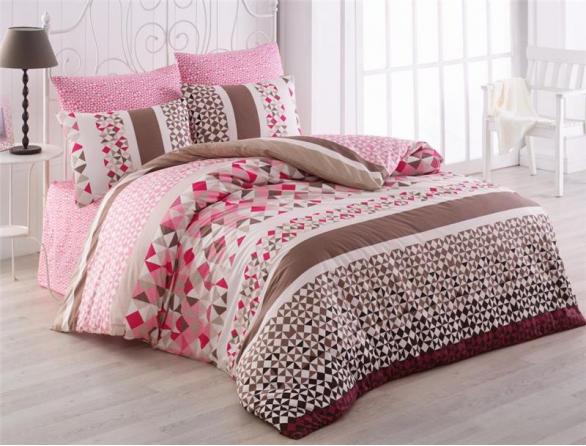 Комплект постельного белья Majoli Laviva Ranforce