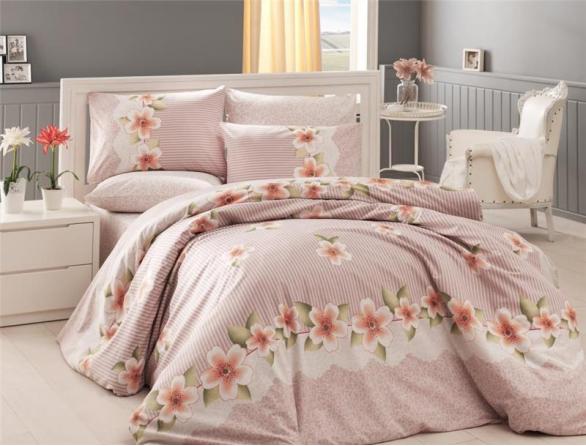 Комплект постельного белья Majoli Laviva Ranforce