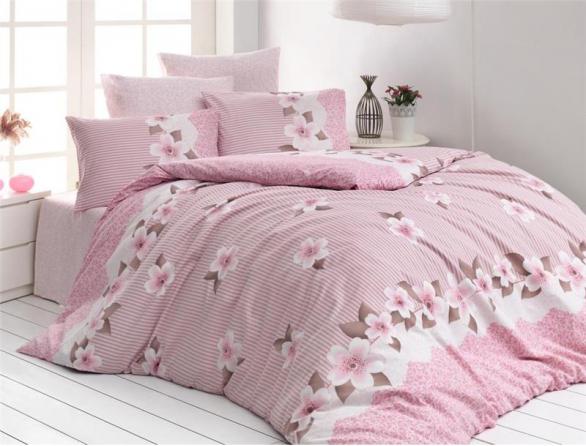 Комплект постельного белья Majoli Liva Ranforce