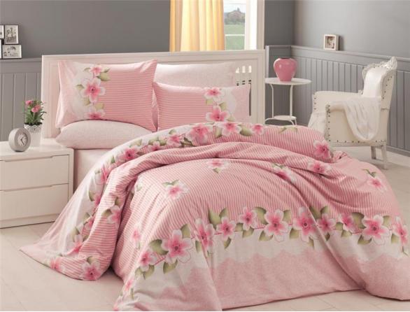 Комплект постельного белья Majoli Liva Ranforce