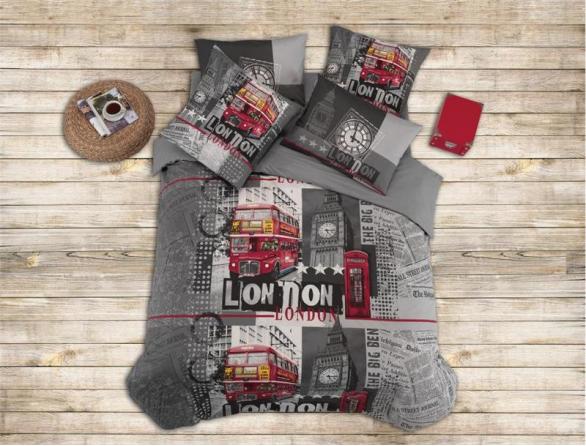 Комплект постельного белья Majoli London Ranforce