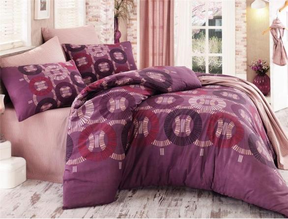 Комплект постельного белья Majoli Luis Ranforce