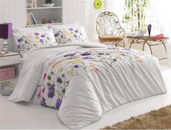 Комплект постельного белья Majoli Nergis Ranforce