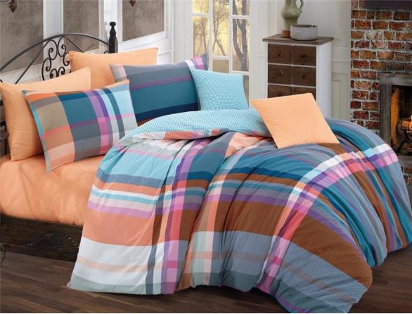 Комплект постельного белья Majoli Nicol Ranforce