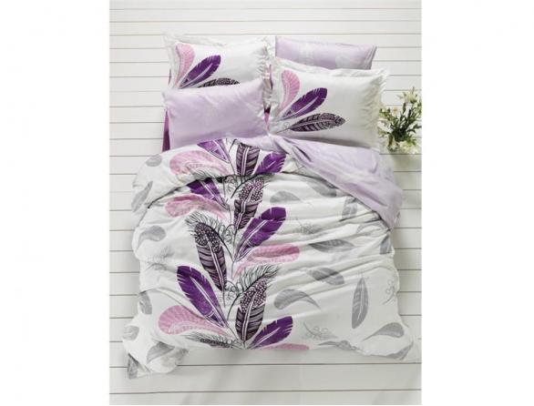Комплект постельного белья Majoli Plume, сатин