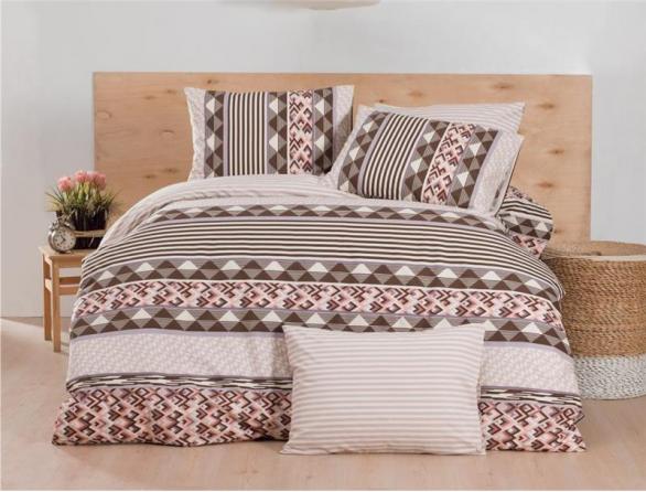 Комплект постельного белья Majoli Prizma Ranforce