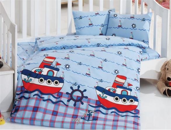 Комплект постельного белья Majoli Reis Bebek