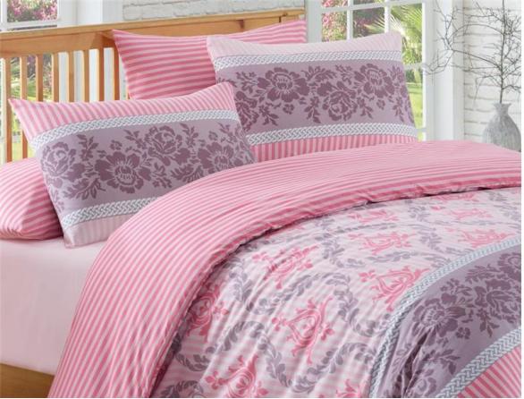 Комплект постельного белья Majoli Irene Ranforce