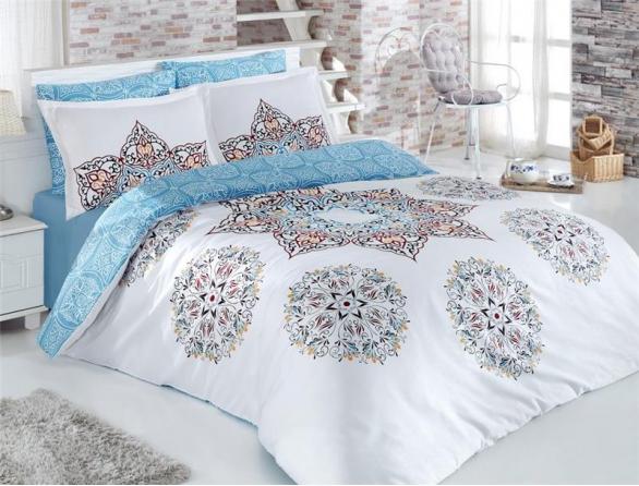 Комплект постельного белья Majoli Retro Style Ranforce