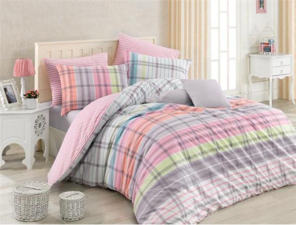 Комплект постельного белья Majoli Riva Ranforce