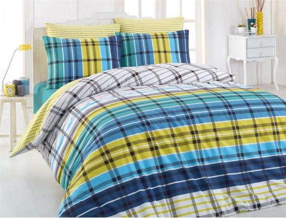 Комплект постельного белья Majoli Riva Ranforce