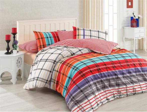 Комплект постельного белья Majoli Riva Ranforce