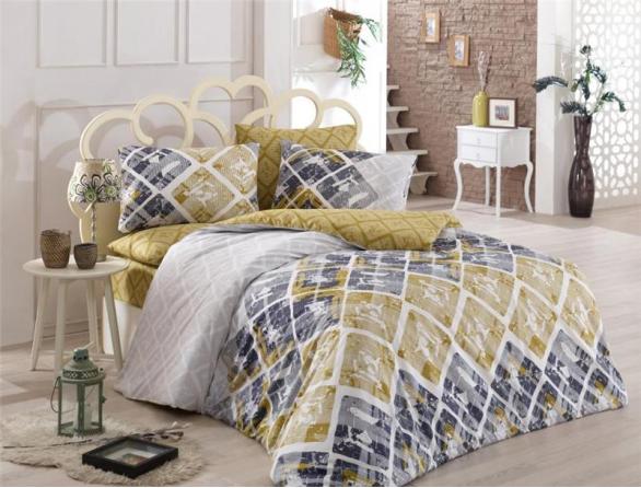 Комплект постельного белья Majoli Riviera Ranforce