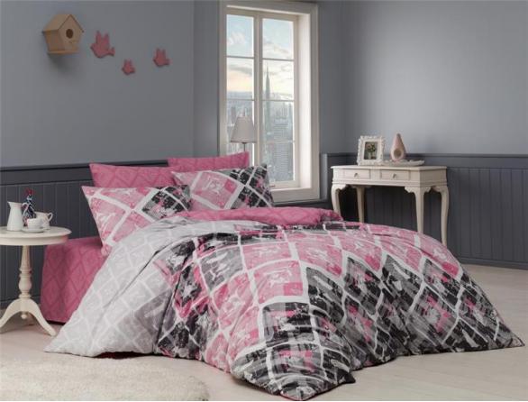 Комплект постельного белья Majoli Riviera Ranforce