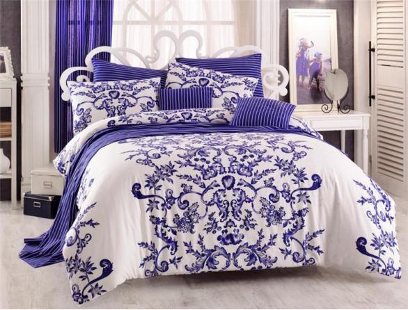 Комплект постельного белья Majoli Royal Ranforce