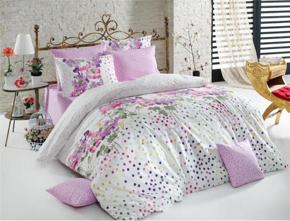 Комплект постельного белья Majoli Sara Ranforce