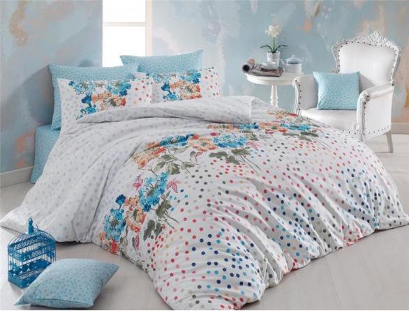 Комплект постельного белья Majoli Sara Ranforce