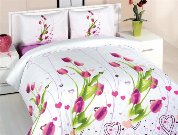 Комплект постельного белья Majoli Sine Ranforce