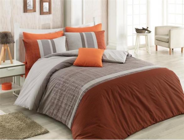 Комплект постельного белья Majoli Spencer Ranforce