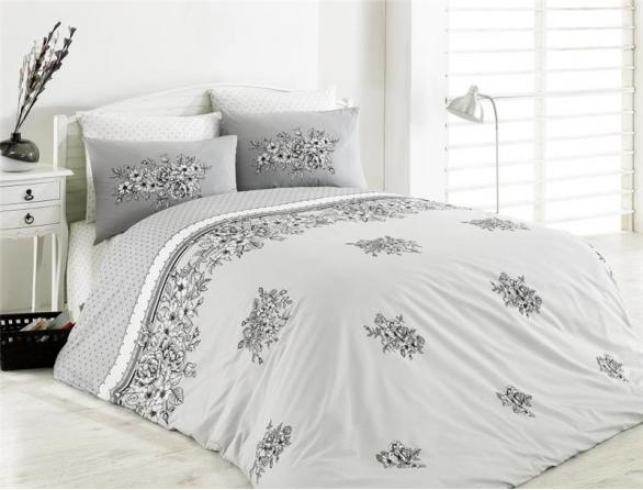 Комплект постельного белья Majoli Spring Ranforce