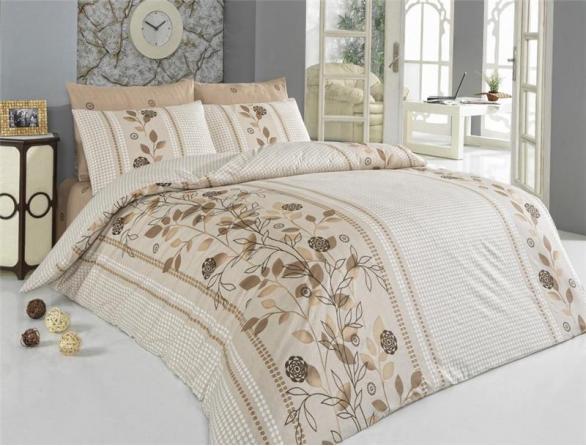 Комплект постельного белья Majoli Story Ranforce