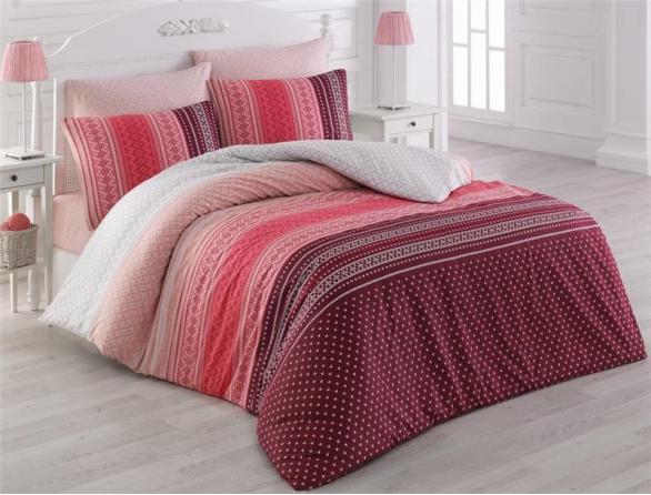 Комплект постельного белья Majoli Summer Ranforce