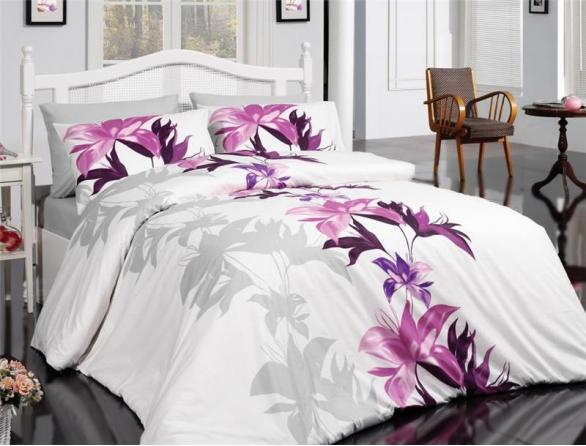 Комплект постельного белья Majoli Tuval Ranforce