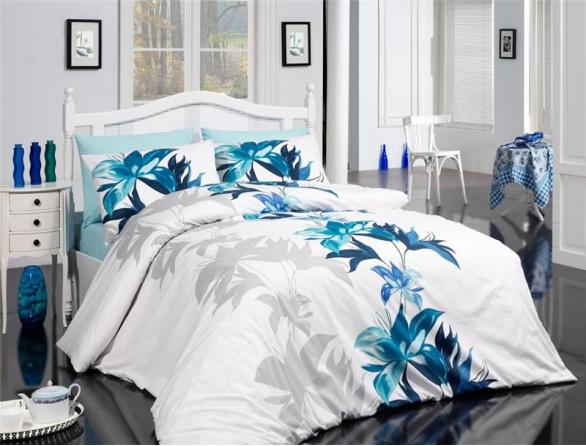 Комплект постельного белья Majoli Tuval Ranforce