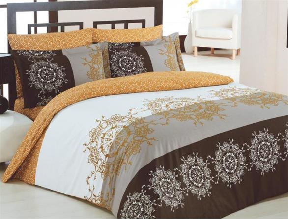 Комплект постельного белья Majoli Valentina Ranforce