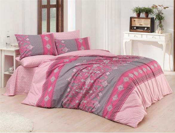 Комплект постельного белья Majoli Valerie Ranforce